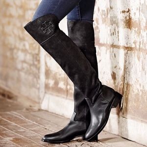 Tory Burch Simone over the knee boots